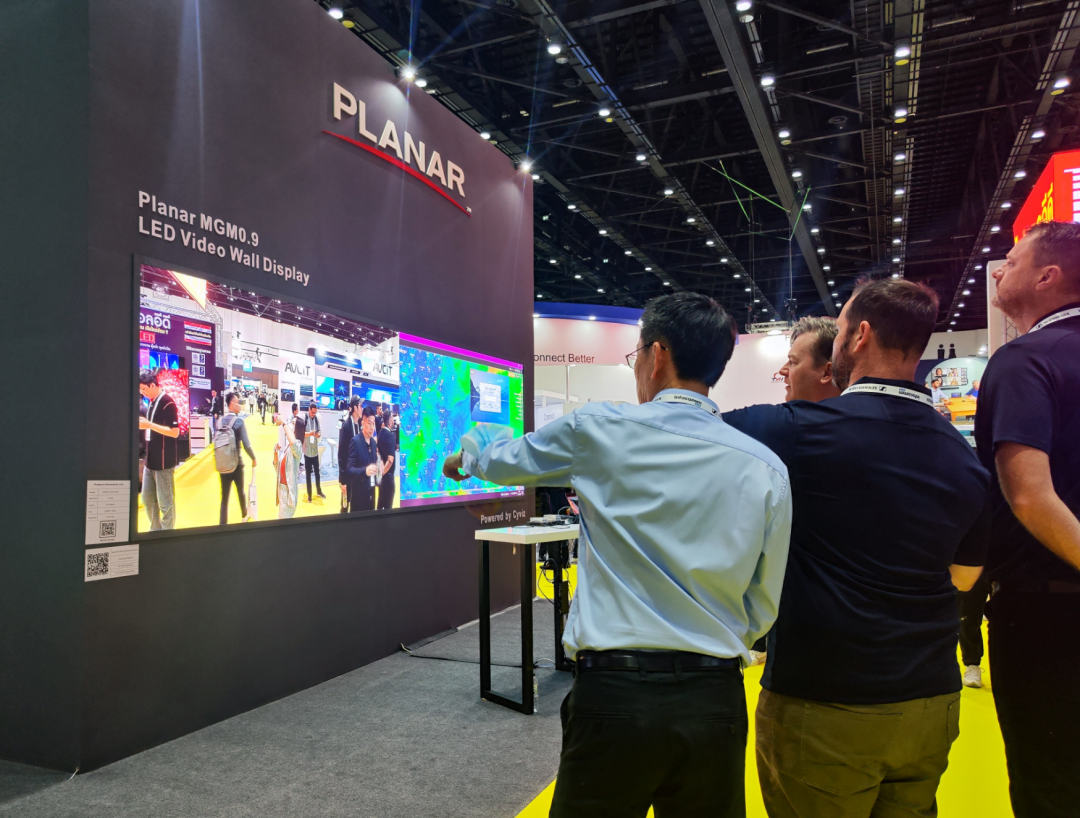 InfoComm Asia | 尊龙(中国)时凯Planar全球首发第四代Micro LED智能一体机