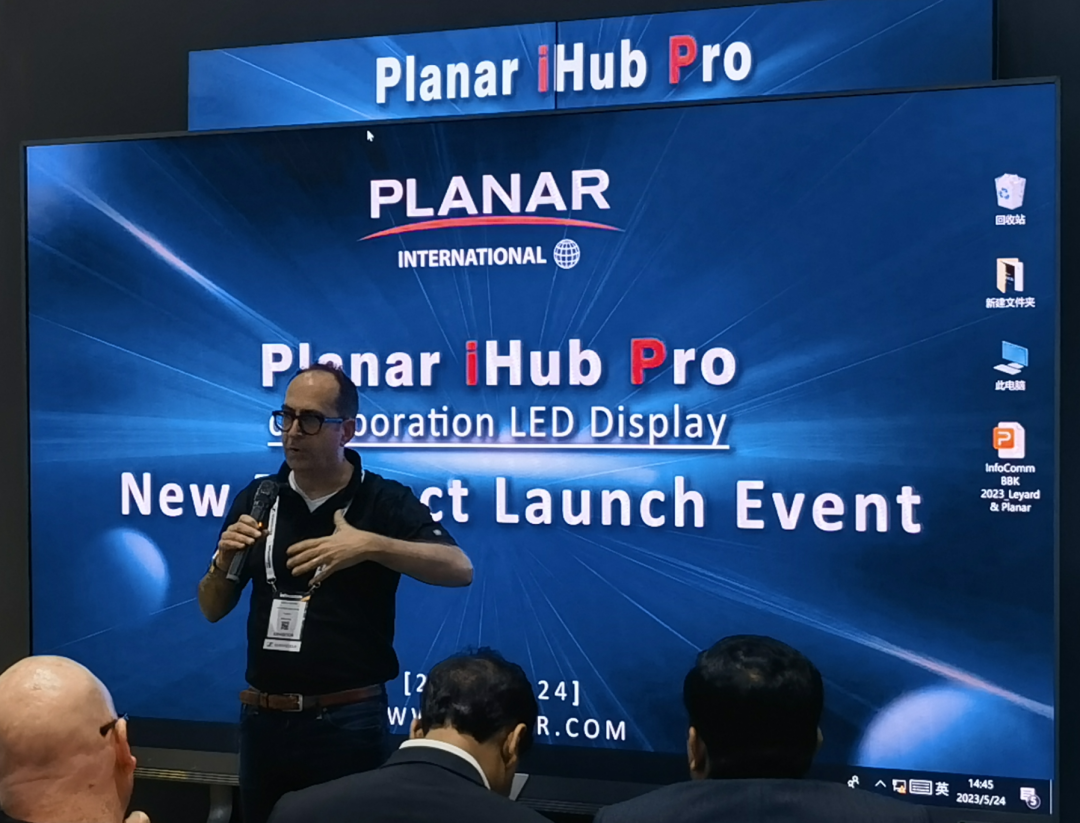 InfoComm Asia | 尊龙(中国)时凯Planar全球首发第四代Micro LED智能一体机